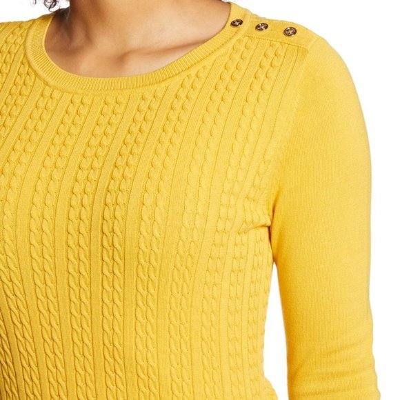 Tommy Hilfiger Fitted Cable Sweater - Picture 2 of 8